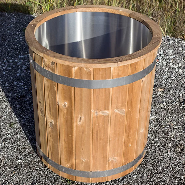 bilde 5 kuldebad i rustfritt stal for en person