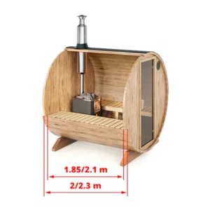 bilde 1 2-2.3m badstutoenne for 4 pers. s2-s23